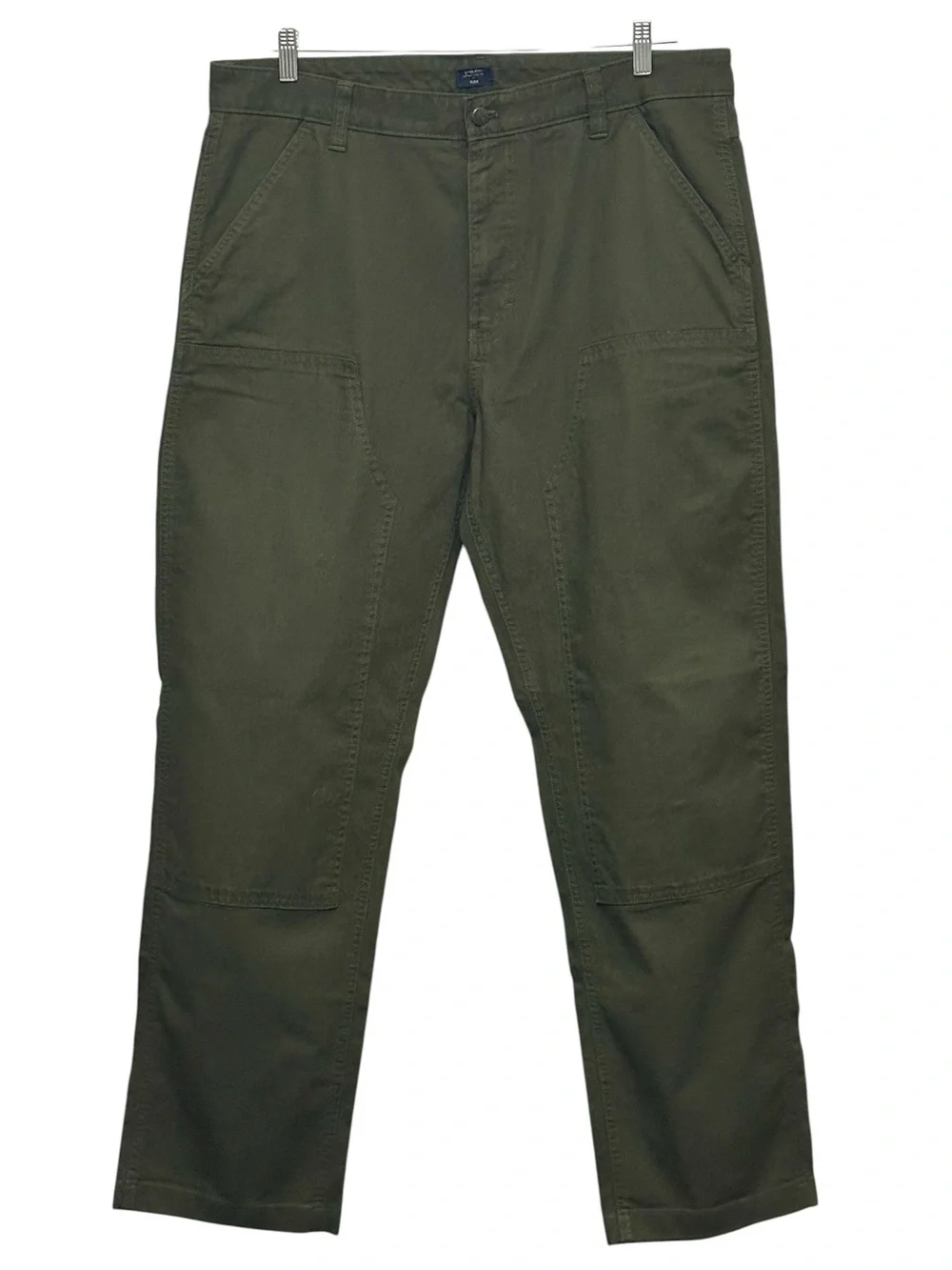 NEW J. Crew Factory Flex Utility Pant Double Knee Work Catskill Green Size 36x32